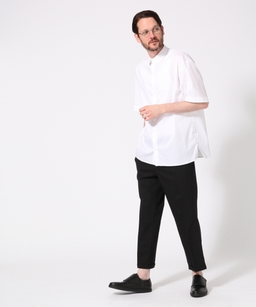 HARE(ハレ)の「ビッグワイドシャツ(HARE)(シャツ/ブラウス・メンズ・グレー/オフホワイト/ネイビー・SMALL/MEDIUM)」の5枚目の写真