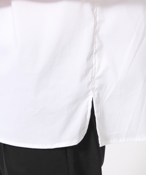 HARE(ハレ)の「ビッグワイドシャツ(HARE)(シャツ/ブラウス・メンズ・グレー/オフホワイト/ネイビー・SMALL/MEDIUM)」の10枚目の写真