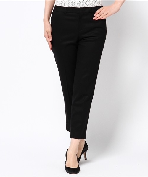 NOLLEY’S（ノーリーズ）の「【JJ2月号掲載】サキソニーストレッチパンツ（その他パンツ・レディース・ライトグレー/ブラック/ネイビー/オフホワイト・36/38/34/40）」の3枚目の写真