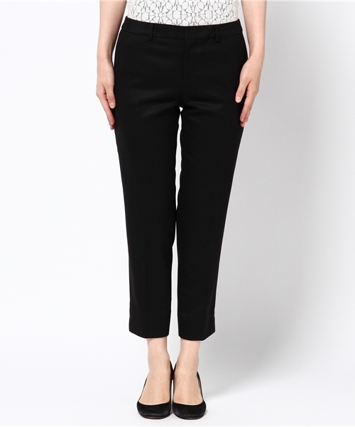 NOLLEY’S（ノーリーズ）の「【JJ2月号掲載】サキソニーストレッチパンツ（その他パンツ・レディース・ライトグレー/ブラック/ネイビー/オフホワイト・36/38/34/40）」の8枚目の写真