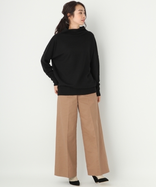 A part by（アパートバイ）の「チノツイルパンツ  737625 （チノパンツ・レディース・ベージュ/カーキ・LARGE/MEDIUM）」の5枚目の写真