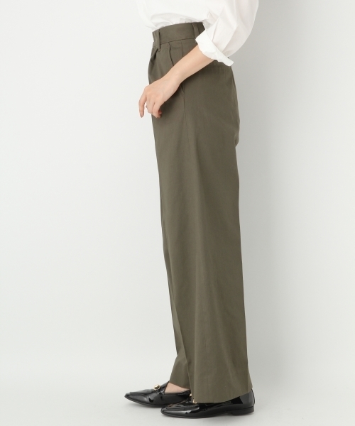 A part by（アパートバイ）の「チノツイルパンツ  737625 （チノパンツ・レディース・ベージュ/カーキ・LARGE/MEDIUM）」の8枚目の写真