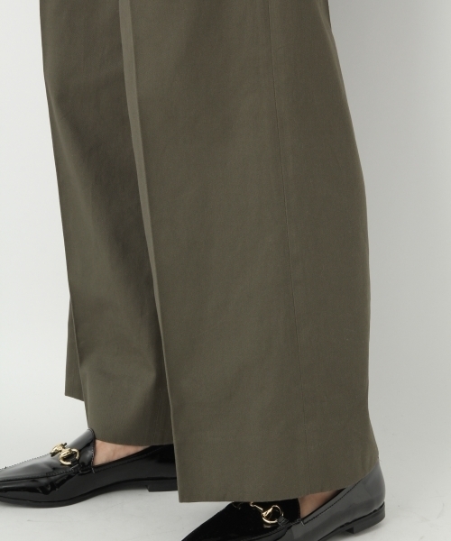 A part by（アパートバイ）の「チノツイルパンツ  737625 （チノパンツ・レディース・ベージュ/カーキ・LARGE/MEDIUM）」の12枚目の写真
