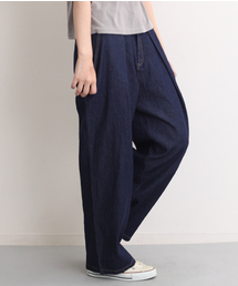 MERLOT | デニムタックワイドパンツ3303(デニムパンツ)