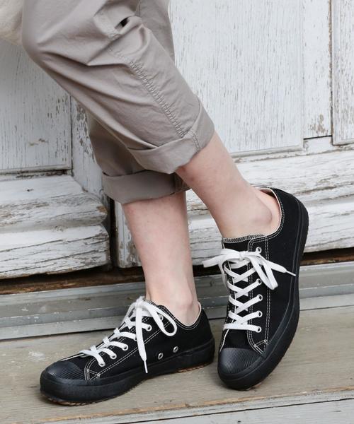 coen（コーエン）の「【coen別注】MOONSTAR LOW BASKET SPECIAL（スニーカー・レディース・グレー/ブラック・SMALL/LARGE/MEDIUM）」の7枚目の写真