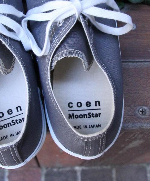 coen（コーエン）の「【coen別注】MOONSTAR LOW BASKET SPECIAL（スニーカー・レディース・グレー/ブラック・SMALL/LARGE/MEDIUM）」の5枚目の写真