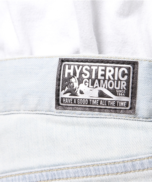 HYSTERIC GLAMOUR（ヒステリックグラマー）の「USED加工Sデニム スリムパンツ（デニムパンツ・メンズ・ホワイト/インディゴブルー・28inch/29inch/30inch/31inch/32inch/34inch）」の9枚目の写真