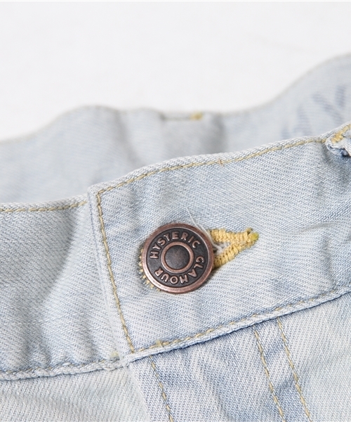 HYSTERIC GLAMOUR（ヒステリックグラマー）の「USED加工Sデニム スリムパンツ（デニムパンツ・メンズ・ホワイト/インディゴブルー・28inch/29inch/30inch/31inch/32inch/34inch）」の12枚目の写真