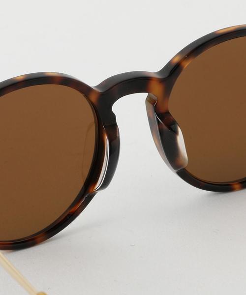 UNITED ARROWS（ユナイテッドアローズ）の「UWMF ボストン サングラス ◆（サングラス・レディース・ブラック/ダークブラウン・FREE）」の3枚目の写真