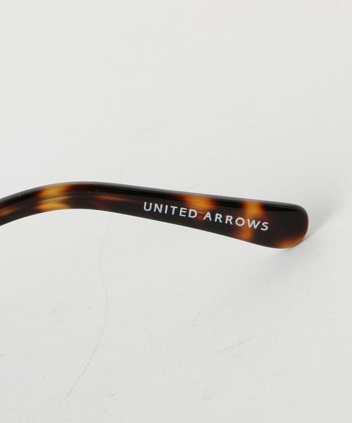 UNITED ARROWS（ユナイテッドアローズ）の「UWMF ボストン サングラス ◆（サングラス・レディース・ブラック/ダークブラウン・FREE）」の4枚目の写真