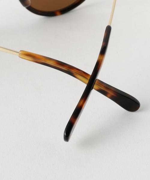 UNITED ARROWS（ユナイテッドアローズ）の「UWMF ボストン サングラス ◆（サングラス・レディース・ブラック/ダークブラウン・FREE）」の5枚目の写真