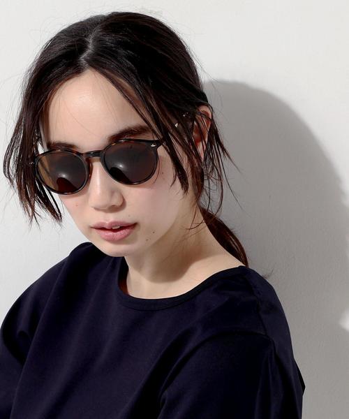 UNITED ARROWS（ユナイテッドアローズ）の「UWMF ボストン サングラス ◆（サングラス・レディース・ブラック/ダークブラウン・FREE）」の11枚目の写真