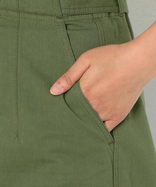 Another Edition（アナザーエディション）の「BACK OVERスカート ◆（スカート・レディース・ブラウン/オリーブ・MEDIUM/SMALL）」の10枚目の写真