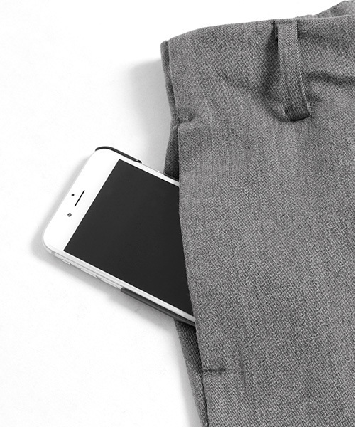 MONO-MART（モノマート）の「TRタックワイドパンツ テーパードハーフスラックス（スラックス・メンズ・ベージュ/ライトグレー/ブラック/インディゴブルー/ライトベージュ/オリーブ/チャコールグレー/オフホワイト/ネイビー/グレー/ストライプ/サックスブルー/グレー系その他/ベージュ系その他/モカ/ブルー系その他・FREE）」の17枚目の写真