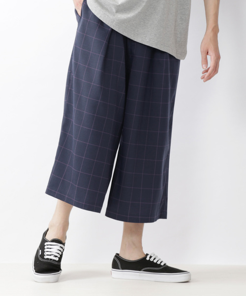 MONO-MART（モノマート）の「TRタックワイドパンツ テーパードハーフスラックス（スラックス・メンズ・ベージュ/ライトグレー/ブラック/インディゴブルー/ライトベージュ/オリーブ/チャコールグレー/オフホワイト/ネイビー/グレー/ストライプ/サックスブルー/グレー系その他/ベージュ系その他/モカ/ブルー系その他・FREE）」の15枚目の写真