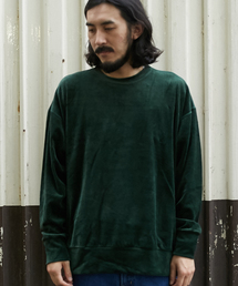 marka | MARKA マーカ ベロアトップス BIG SWEAT SHIRT(スウェット)