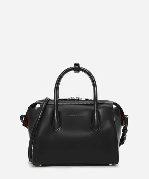CHARLES & KEITH（チャールズ & キース）の「ダブルジップストラクチャードバッグ / DOUBLE ZIP STRUCTURED BAG（ハンドバッグ・レディース・ホワイト系その他/ライトブラウン/ブラック・M）」の19枚目の写真