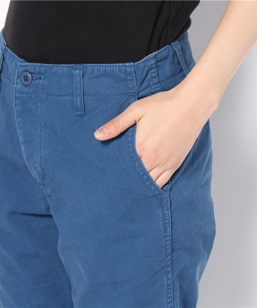 NANO universe（ナノユニバース）の「カラーチノパンツ（チノパンツ・レディース・ホワイト/ピンク/ベージュ/イエロー/グリーン/ブルー・0/1）」の12枚目の写真