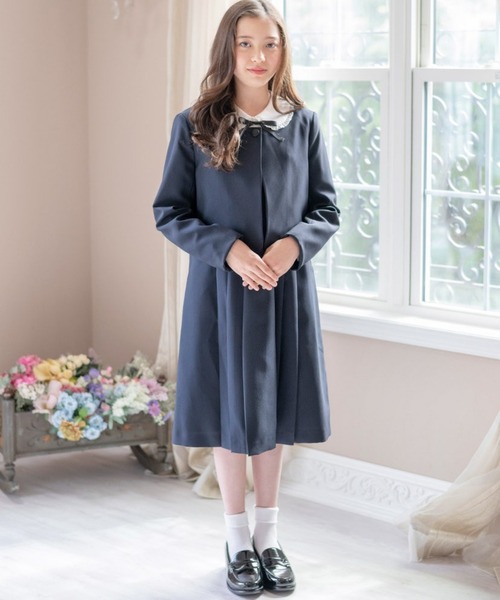 セール】長袖ブラウス付アンサンブル スーツ4点セット（スーツセット