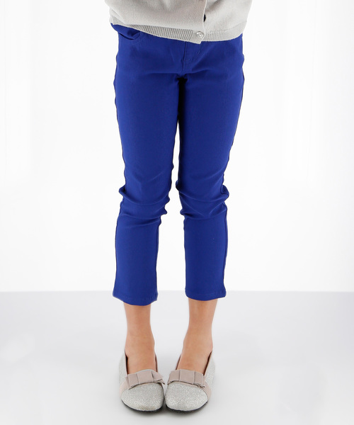 Catherine Cottage（キャサリンコテージ）の「キッズストレッチパンツ（その他パンツ・キッズ・ブラック/ピンク/ブルー/グリーン/ブラック×ホワイト/ライラック/ホワイト系その他7/ブルー系その他4/ブルー系その他5/ブルー系その他6/ブルー系その他7/ブルー系その他3/ブラック系その他4・110/120/130/140/150）」の6枚目の写真