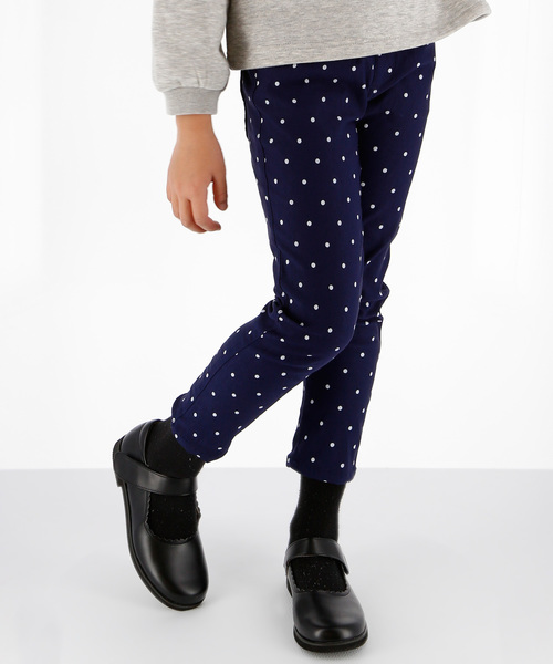 Catherine Cottage（キャサリンコテージ）の「キッズストレッチパンツ（その他パンツ・キッズ・ブラック/ピンク/ブルー/グリーン/ブラック×ホワイト/ライラック/ホワイト系その他7/ブルー系その他4/ブルー系その他5/ブルー系その他6/ブルー系その他7/ブルー系その他3/ブラック系その他4・110/120/130/140/150）」の11枚目の写真