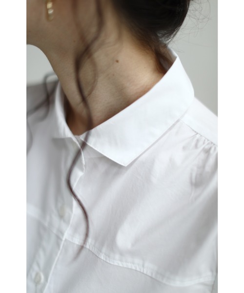 cawaii（カワイイ）の「後ろレースのふんわり シャツトップス（シャツ/ブラウス・レディース・ホワイト・M/XL）」の13枚目の写真