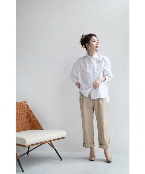 cawaii（カワイイ）の「後ろレースのふんわり シャツトップス（シャツ/ブラウス・レディース・ホワイト・M/XL）」の15枚目の写真