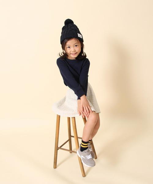 coen（コーエン）の「【coen キッズ / ジュニア】ワッフルサーマルTシャツ(110～150cm)（Tシャツ/カットソー・キッズ・オフホワイト/ネイビー・110/130/140/100/120/150）」の17枚目の写真