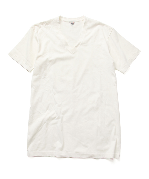 FilMelange（フィルメランジェ）の「FilMelange×世間知らず..ＶＩＴＯ（Tシャツ/カットソー・メンズ・ネイビー/ホワイト/ミント・3/5/2/4）」の7枚目の写真