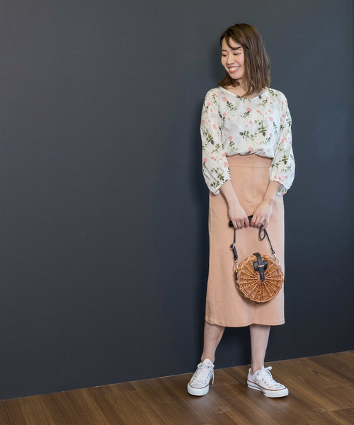 NATURAL BEAUTY BASIC（ナチュラルビューティーベーシック）の「〈Liberty〉ポピードリームブラウス（シャツ/ブラウス・レディース・ブルー/ホワイト系その他・SMALL/MEDIUM）」の12枚目の写真