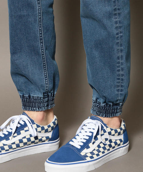 BEAUTY&YOUTH UNITED ARROWS（ビューティーアンドユースユナイテッドアローズ）の「【WEB限定】 by スキニー ジョガー デニムパンツ ◆（デニムパンツ・メンズ・ブラック/グレー/ライトブルー/コバルトブルー・LARGE/MEDIUM/X-LARGE/SMALL）」の10枚目の写真