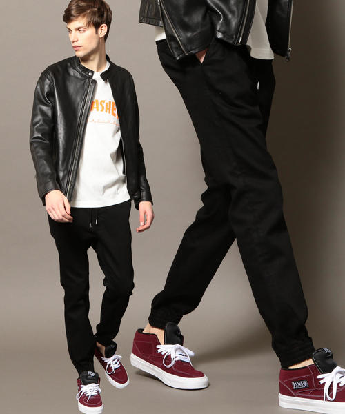 BEAUTY&YOUTH UNITED ARROWS（ビューティーアンドユースユナイテッドアローズ）の「【WEB限定】 by スキニー ジョガー デニムパンツ ◆（デニムパンツ・メンズ・ブラック/グレー/ライトブルー/コバルトブルー・LARGE/MEDIUM/X-LARGE/SMALL）」の9枚目の写真