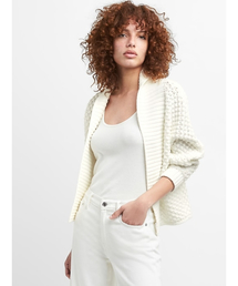 GAP | Gap オープンフロント ショールカラー カーディガンセーター(カーディガン/ボレロ)