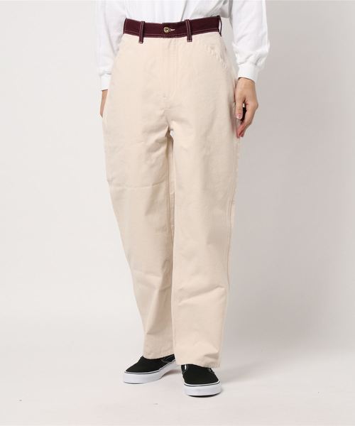 UNIVERSAL OVERALL(ユニバーサルオーバーオール)の「UNIVERSAL OVERALL×JS / ユニバーサルオーバーオール : ワークパンツ #(その他パンツ・メンズ・ホワイト系その他/ダークブルー/コバルトブルー・32/34/30)」の6枚目の写真