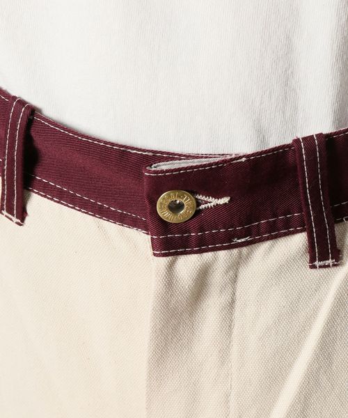 UNIVERSAL OVERALL(ユニバーサルオーバーオール)の「UNIVERSAL OVERALL×JS / ユニバーサルオーバーオール : ワークパンツ #(その他パンツ・メンズ・ホワイト系その他/ダークブルー/コバルトブルー・32/34/30)」の12枚目の写真