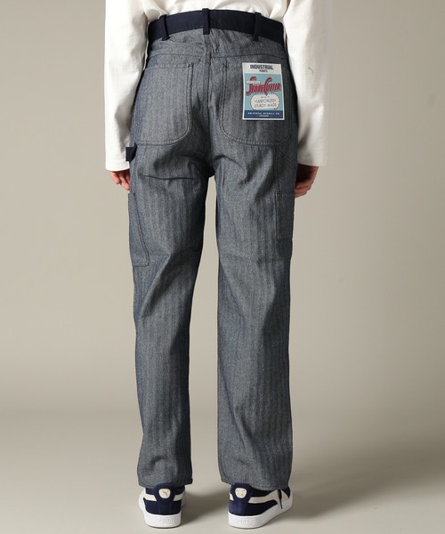 UNIVERSAL OVERALL(ユニバーサルオーバーオール)の「UNIVERSAL OVERALL×JS / ユニバーサルオーバーオール : ワークパンツ #(その他パンツ・メンズ・ホワイト系その他/ダークブルー/コバルトブルー・32/34/30)」の21枚目の写真