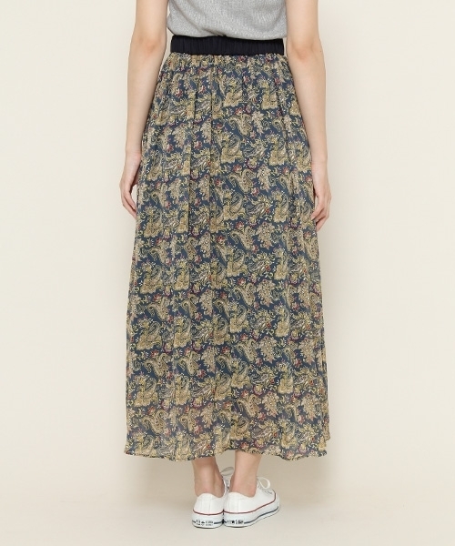 PAGEBOY（ページボーイ）の「ペイズリーロングスカート（スカート・レディース・ホワイト系その他/グリーン系その他・FREE）」の12枚目の写真