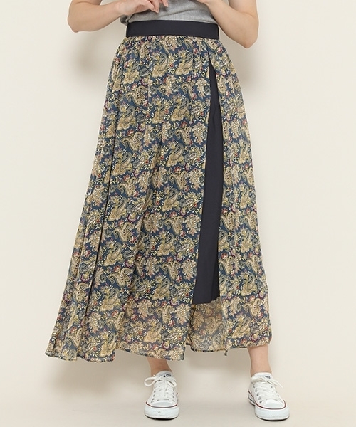PAGEBOY（ページボーイ）の「ペイズリーロングスカート（スカート・レディース・ホワイト系その他/グリーン系その他・FREE）」の22枚目の写真