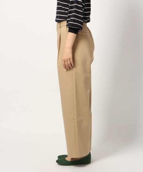 GLOBAL WORK(グローバルワーク)の「バルドマンチノワイドパンツ【WEB限定サイズ有】/794475(その他パンツ・レディース・ブラック/ブラウン/ベージュ/カーキ・SMALL/MEDIUM/LARGE/X-LARGE/XX-LARGE)」の10枚目の写真