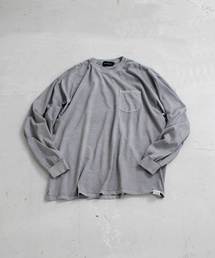 BUCCA 44 | 【BUCCA 44】ガーメントダイ加工ロンTEE(Tシャツ/カットソー)