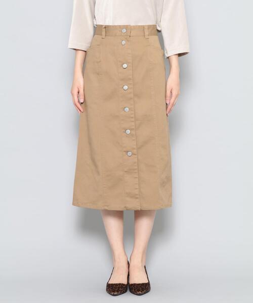 SENSE OF PLACE by URBAN RESEARCH(センスオブプレイスバイアーバンリサーチ)の「Dickies タイトスカート∴(スカート・レディース・ベージュ/パープル・38/36)」の4枚目の写真