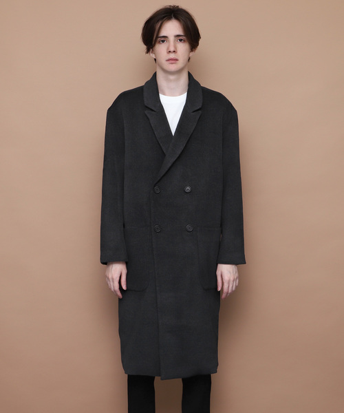 EMMA CLOTHES（エマクローズ）の「ウールブレンドトラディショナルロングポロコート（その他アウター・メンズ・ブラック/グリーン/ボルドー・M/L）」の13枚目の写真