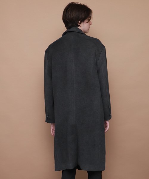 EMMA CLOTHES（エマクローズ）の「ウールブレンドトラディショナルロングポロコート（その他アウター・メンズ・ブラック/グリーン/ボルドー・M/L）」の15枚目の写真