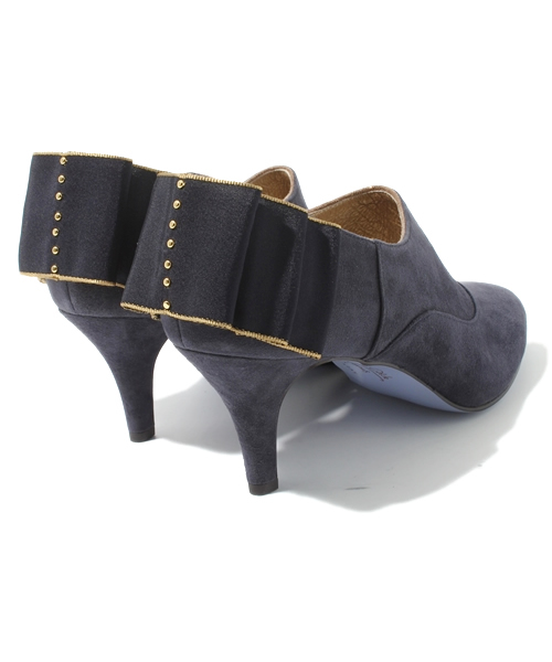 ODETTE E ODILE（オデットエオディール）の「オデット エ オディール/O バックプリーツRBN SBT65∞#/ch（ブーティ・レディース・ゴールド/ベージュ/ネイビー/ブラック・22cm/22.5cm/23cm/23.5cm/24cm/24.5cm/21.5㎝/25cm）」の7枚目の写真