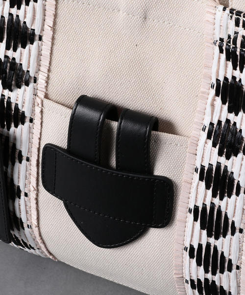 TILA MARCH（ティラ マーチ）の「＜TILA MARCH（ティラ マーチ）＞SIMPLE FRINGE S トートバッグ（トートバッグ・レディース・オフホワイト・FREE）」の9枚目の写真