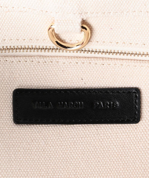 TILA MARCH（ティラ マーチ）の「＜TILA MARCH（ティラ マーチ）＞SIMPLE FRINGE S トートバッグ（トートバッグ・レディース・オフホワイト・FREE）」の10枚目の写真