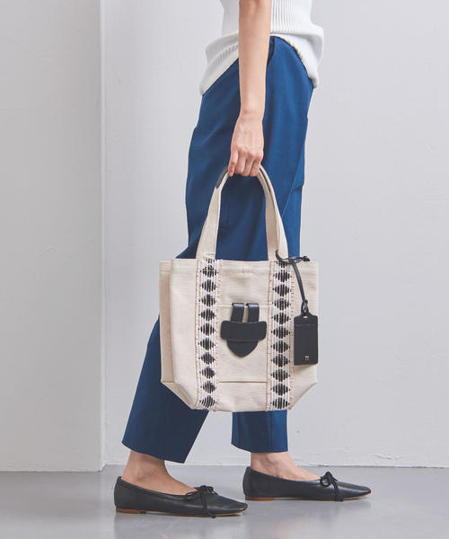 TILA MARCH（ティラ マーチ）の「＜TILA MARCH（ティラ マーチ）＞SIMPLE FRINGE S トートバッグ（トートバッグ・レディース・オフホワイト・FREE）」の13枚目の写真