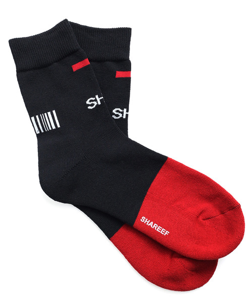 SHAREEF（シャリーフ）の「ROGO SOX（ソックス/靴下・メンズ・ブラック/ターコイズブルー/オレンジ・FREE）」の7枚目の写真