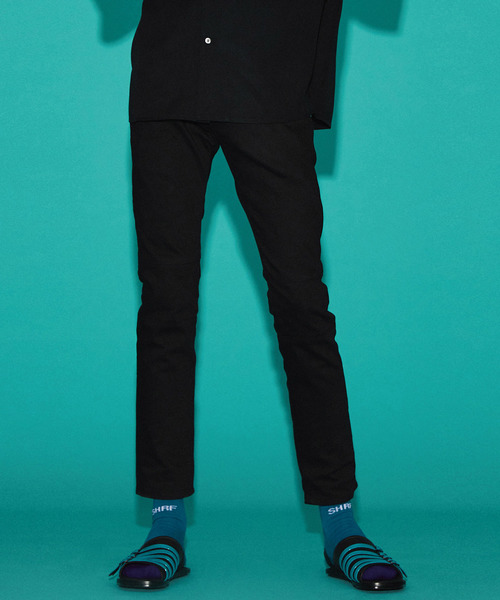 SHAREEF（シャリーフ）の「ROGO SOX（ソックス/靴下・メンズ・ブラック/ターコイズブルー/オレンジ・FREE）」の18枚目の写真