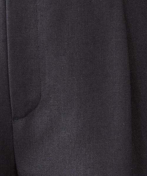 BEAUTY&YOUTH UNITED ARROWS(ビューティーアンドユースユナイテッドアローズ)の「BY∴ リネンタッチタックワイドパンツ◆(その他パンツ・レディース・ブラウン/ネイビー/オレンジ系その他/ナチュラル・MEDIUM/SMALL/LARGE)」の18枚目の写真